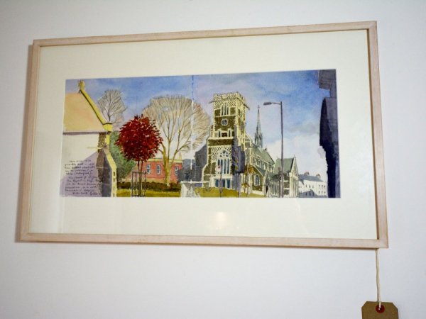 St John the Baptist | This beautiful old church sits at the squeeze, where the North Road is pinched as it goes into High Barnet