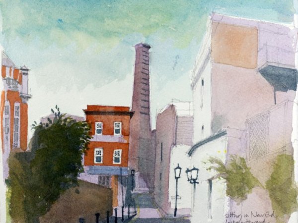 New End | A cold cold day in Hampstead