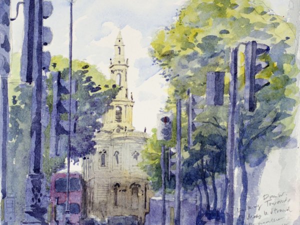 St Mary le Strand | Designed by James Gibbs, built between 1714 and 1723 and consecrated in 1724.