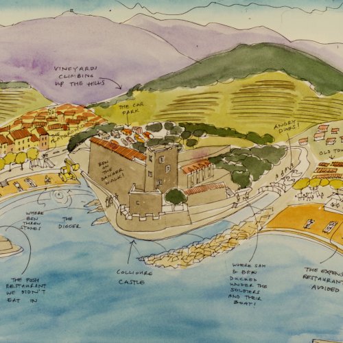 The Bay of Collioure, Near Perpignan
