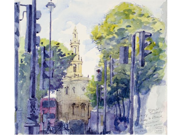 St Mary le Strand | Designed by James Gibbs, built between 1714 and 1723 and consecrated in 1724.