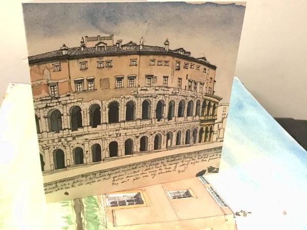 Theatre of Marcellus | A Theatre, then a Fortress, a Palace and still inhabited today.