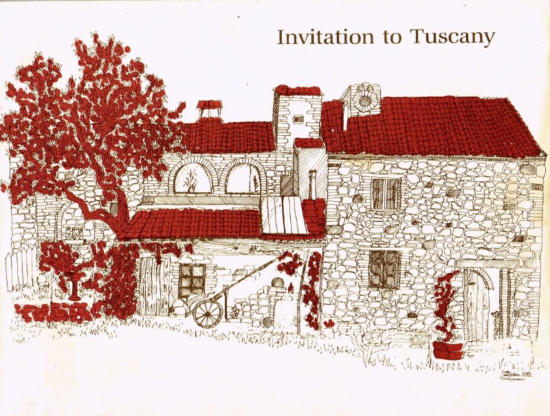 Invitation to Tuscany Brochure Covers