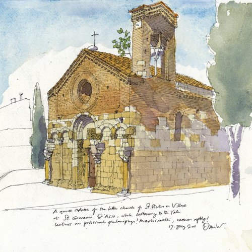 San Pietro in Villore, San Giovanni d'Asso, Tuscany